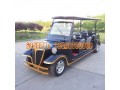直銷新款8座四輪電動(dòng)老爺車景區(qū)電動(dòng)游覽觀光車看房車