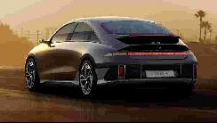 外觀復(fù)古奇特 車(chē)內(nèi)“霓虹”閃爍，現(xiàn)代IONIQ 6官圖正式發(fā)布